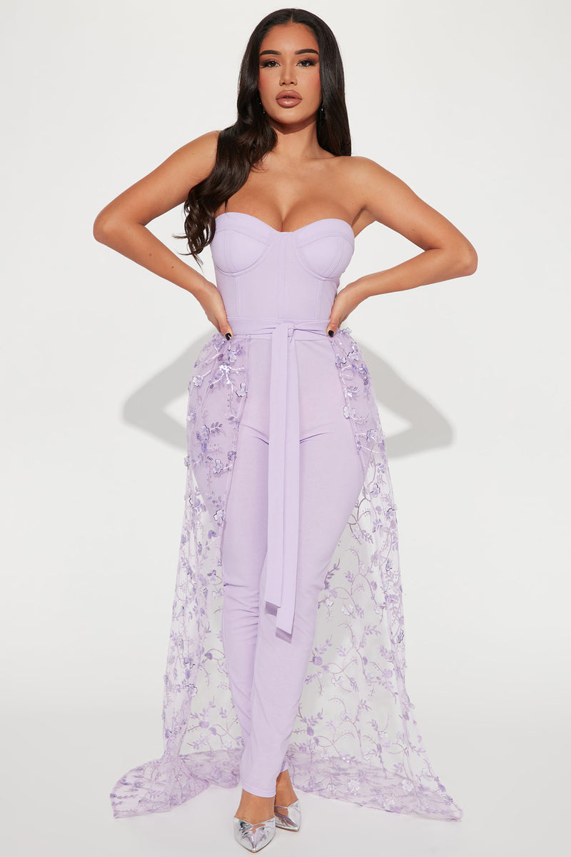 Floral Dreams Jumpsuit - Lavender | Fashion Nova, Jumpsuits | Fashion Nova
