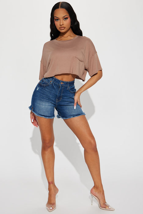 Fashion nova cheap shorts denim