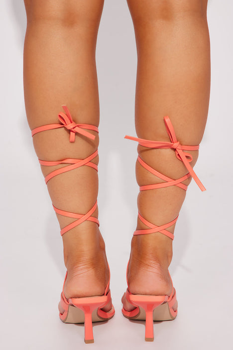 Coral low heels clearance