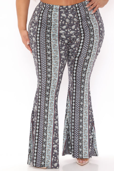 Boho Dreams Flare Pant - Multi Color