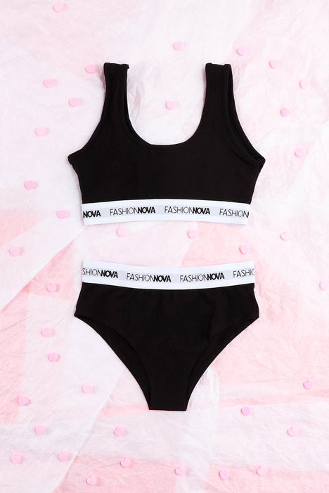 Fashion nova underwear set sales