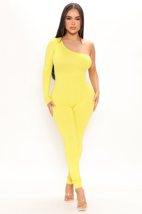 Yellow jumpsuit fashion on sale nova