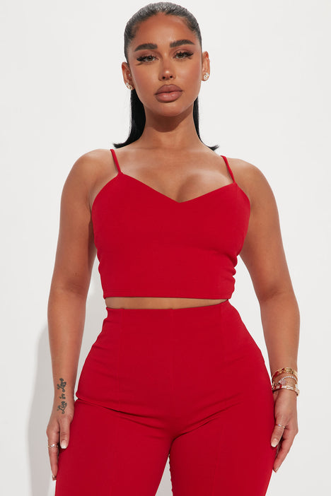 Fashion nova 2025 red pants