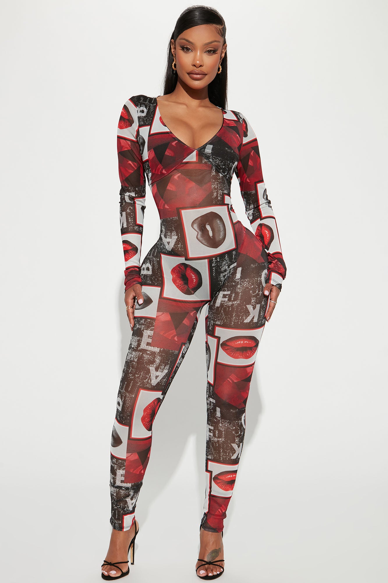 All red jumpsuit 2025