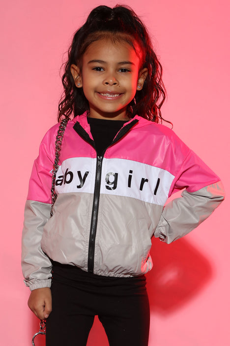 Little 2024 girl windbreaker