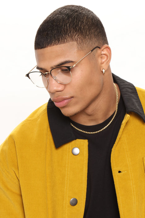 Clear glasses outlet men