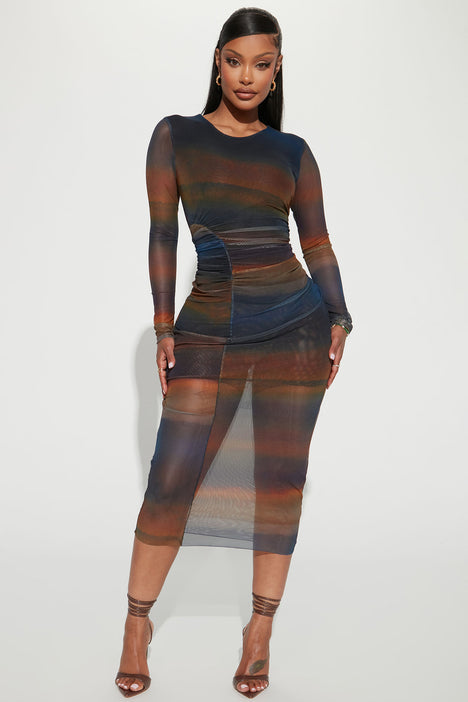 See thru store dress fashion nova