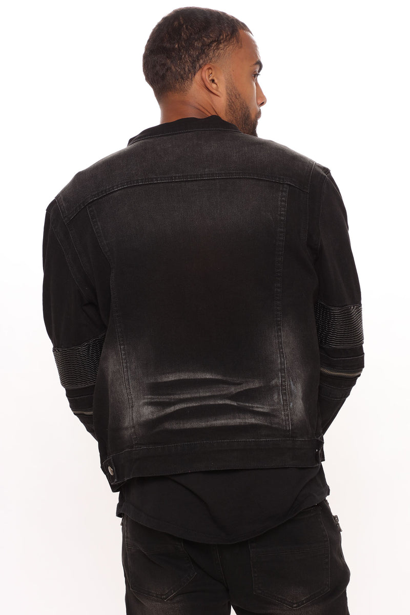 Mayhem Denim Jacket Black Wash Fashion Nova, Mens Jackets Fashion