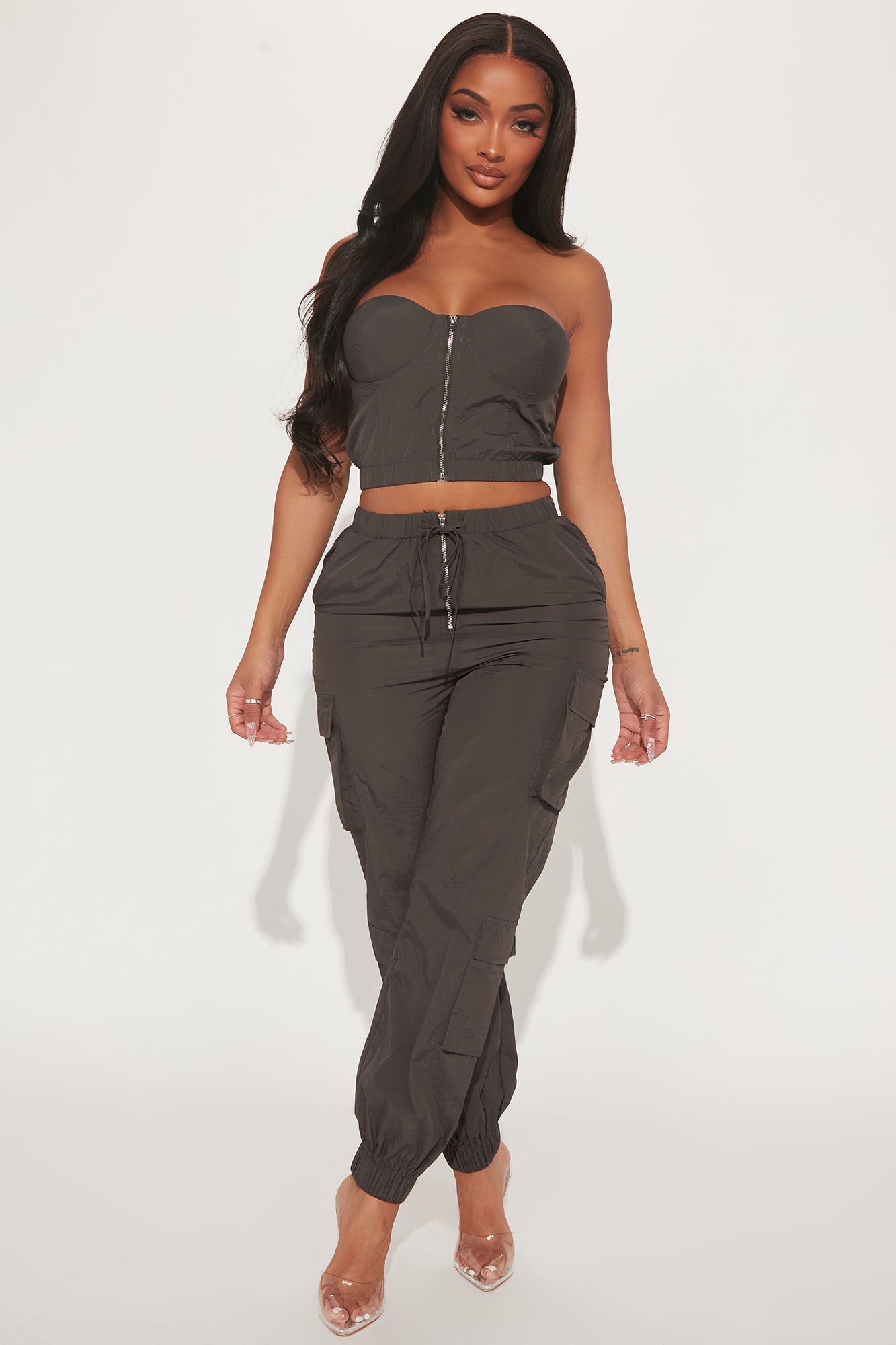 Fashion nova best sale windbreaker pants