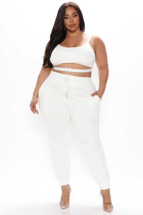 Jogger set fashion nova cheap