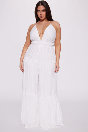 Plus size all clearance white jumpsuits and rompers