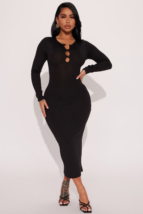 Ribbed dress hot sale fashion nova