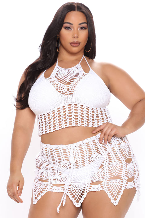 Plus size crochet outlet tankini