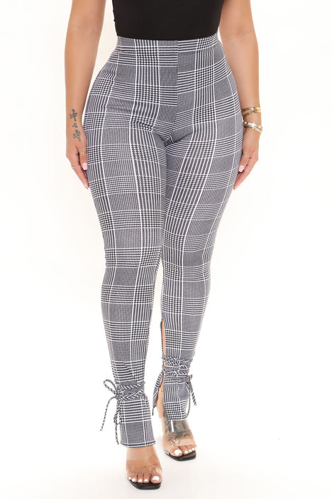 Fashion nova clearance plaid pants