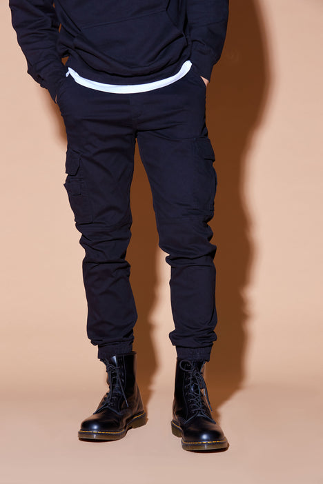 Kryptonite Cargo Pants Black