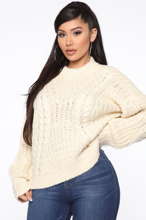 Fashion nova knit sweater cheap