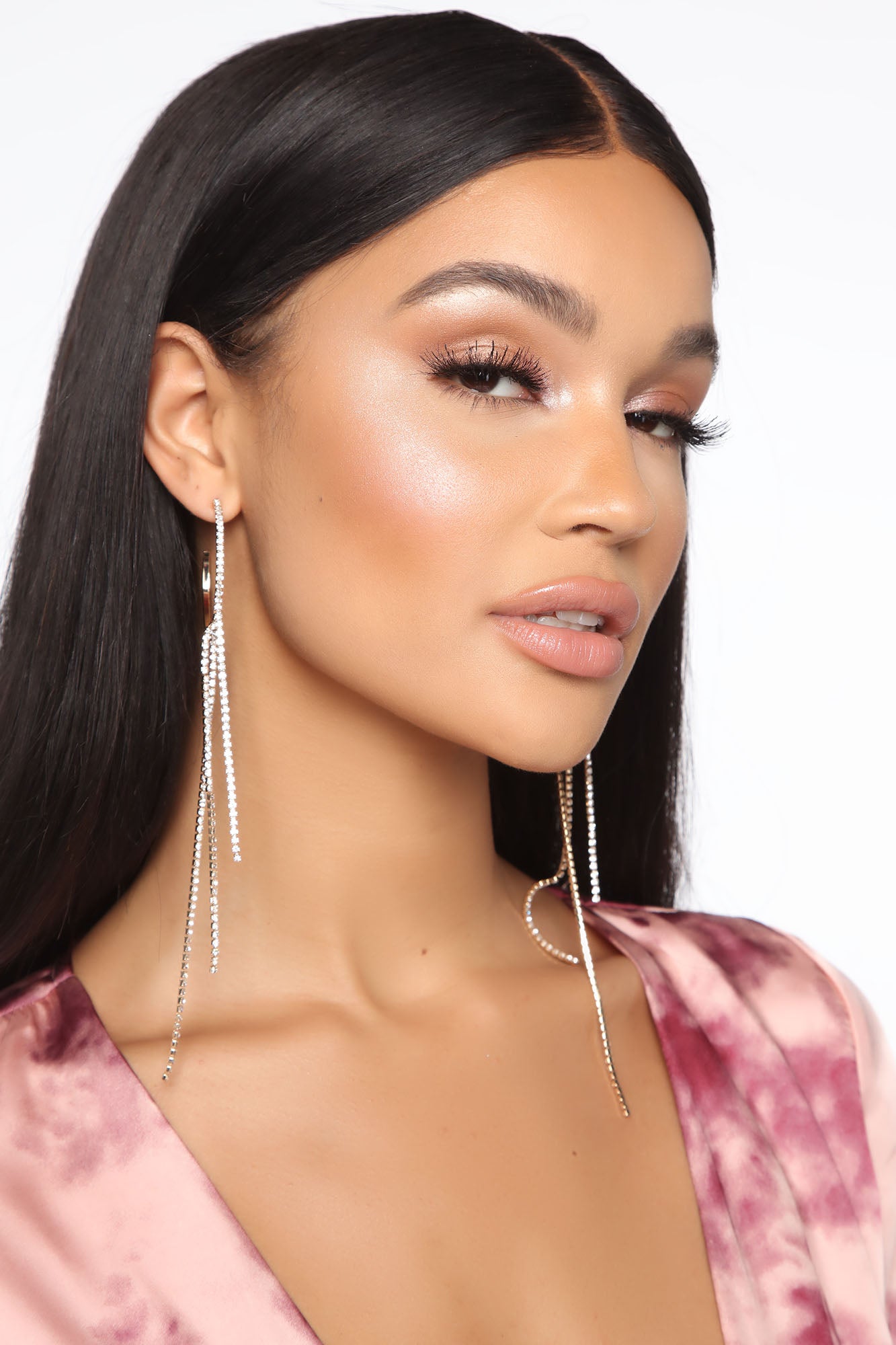 Hoop earrings top fashion nova