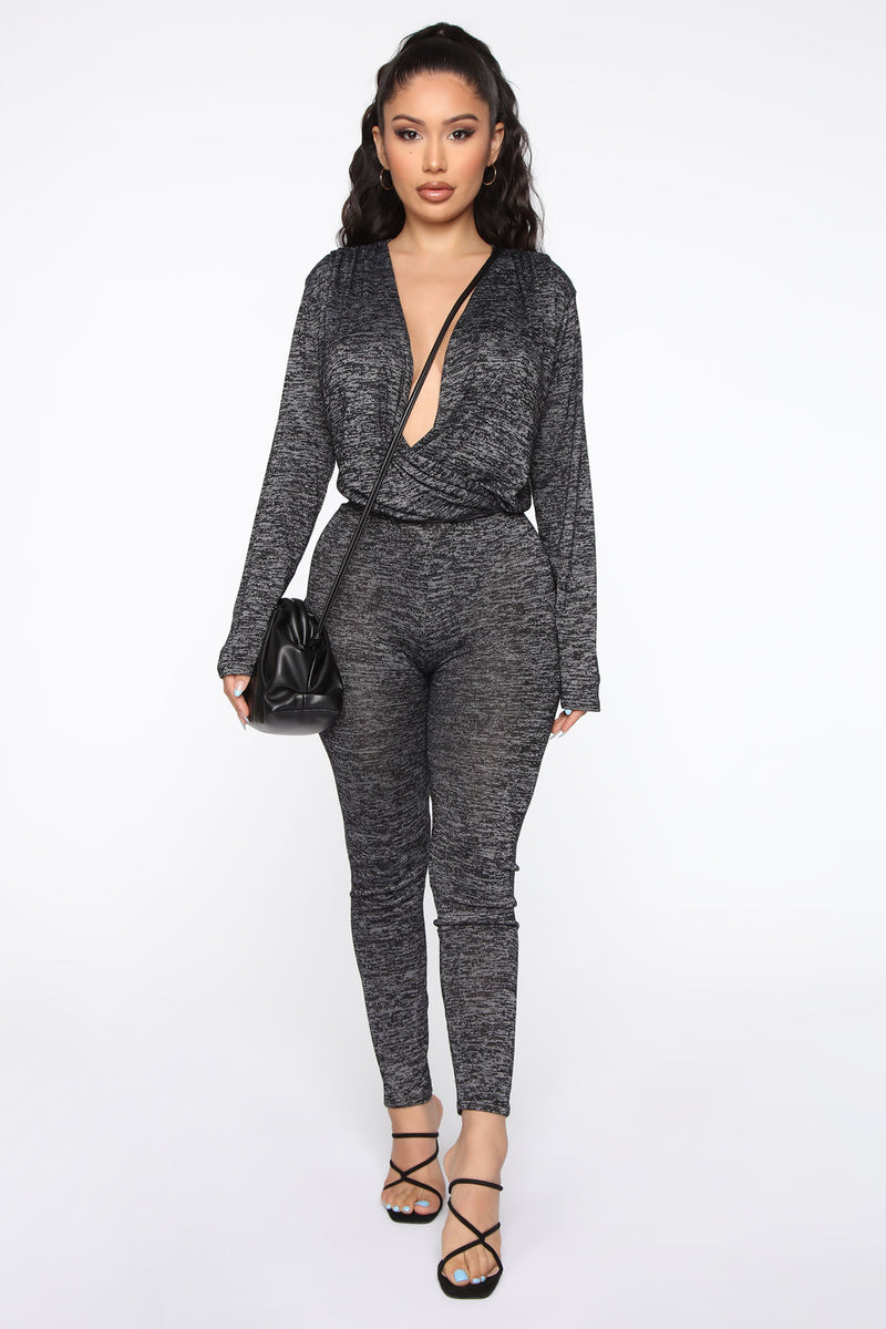 Casual Slides Pant Set - Black | Fashion Nova, Matching Sets | Fashion Nova
