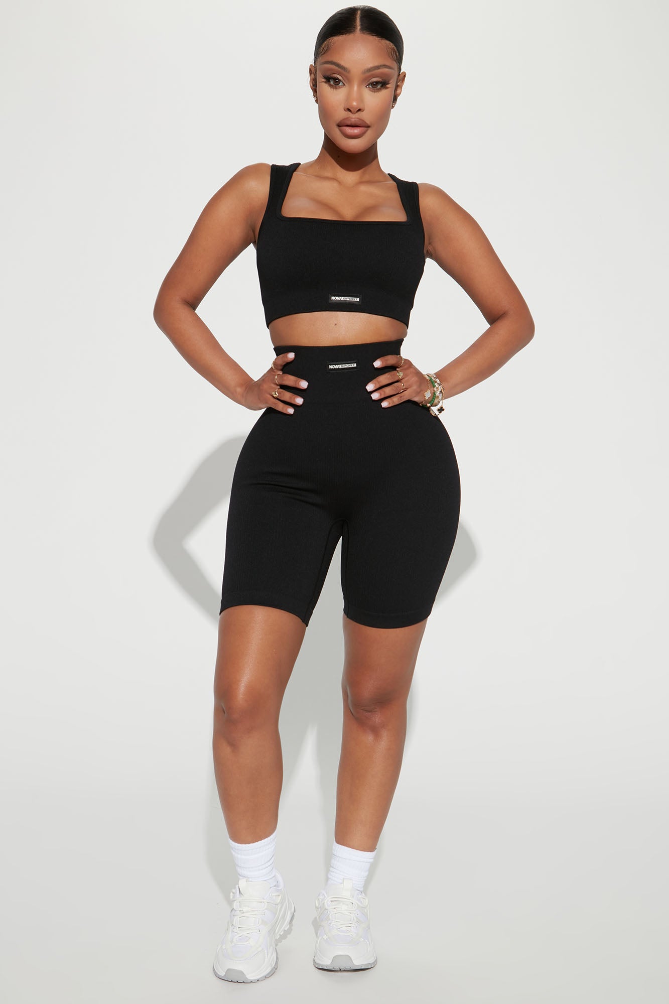 Fashion nova deals biker shorts review