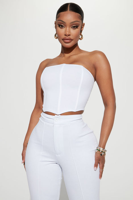 Fashion nova new arrivals white pants suit