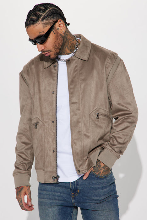 Fashion nova 2025 suede jacket