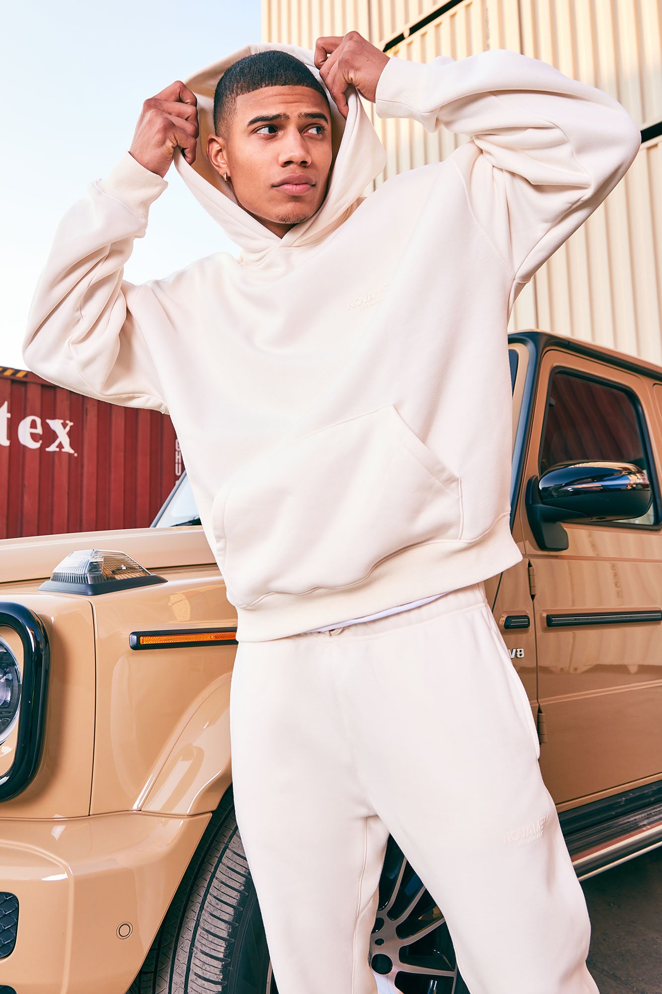 Tyson Everyday Oversized Hoodie Off White Fashion Nova Mens