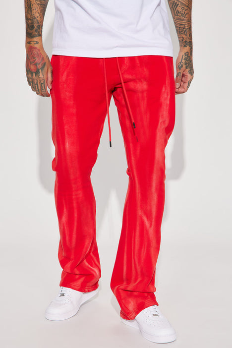 Mens flared tracksuit bottoms store