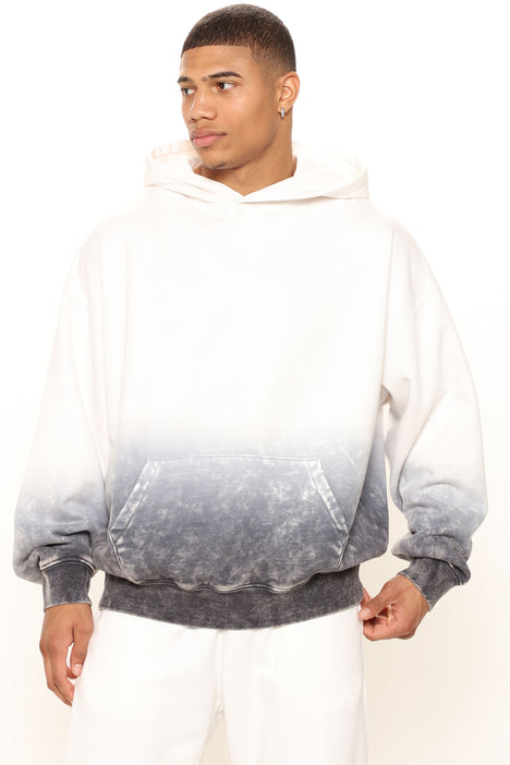 Tyson Heavyweight Tie Dye Hoodie White combo