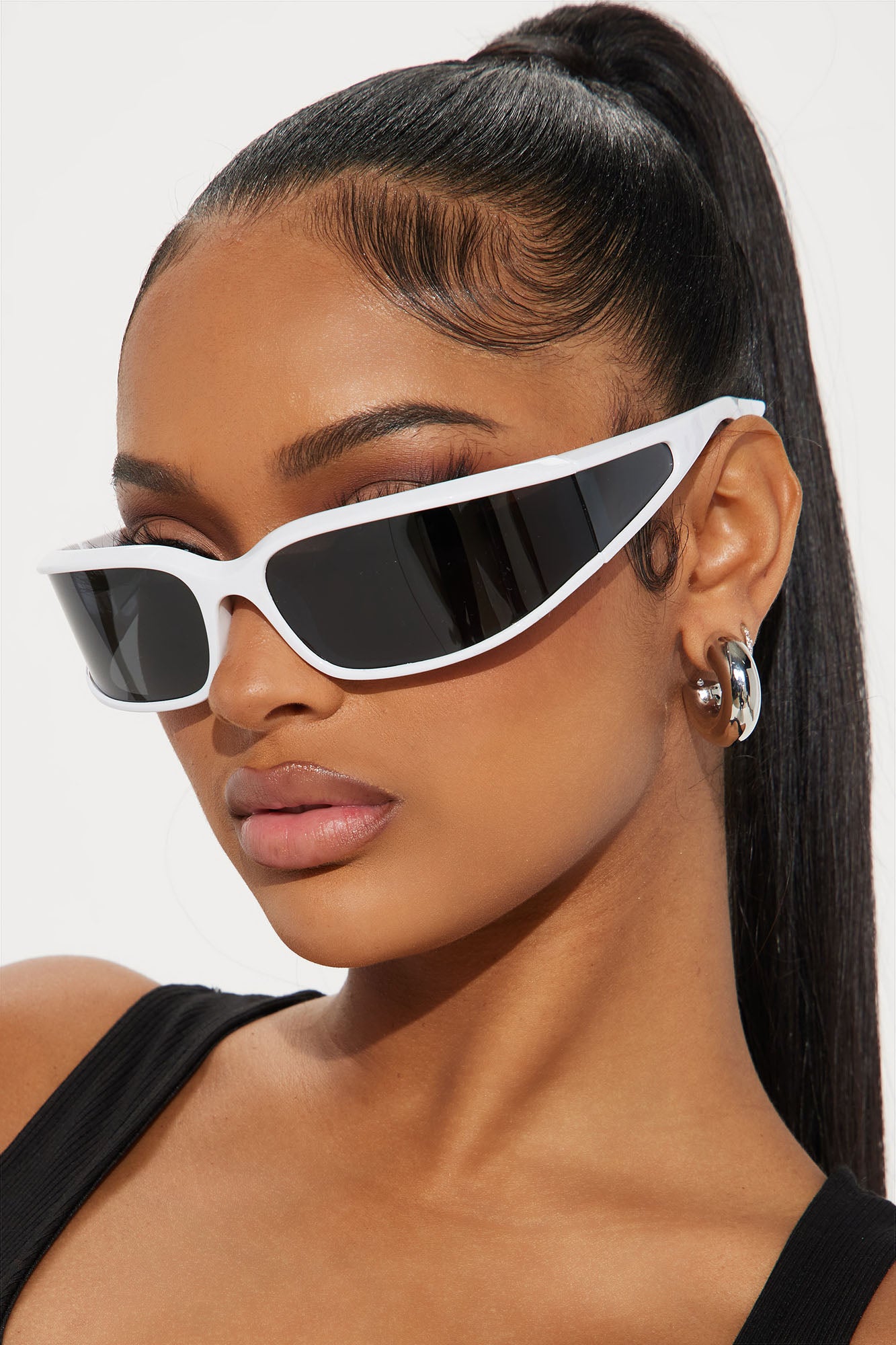 Down For The Ride Sunglasses White Fashion Nova Sunglasses