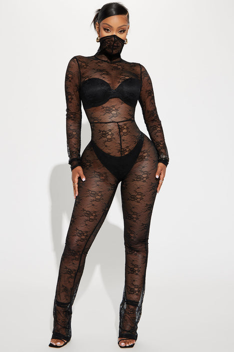 Lace jumpsuit fashion nova store
