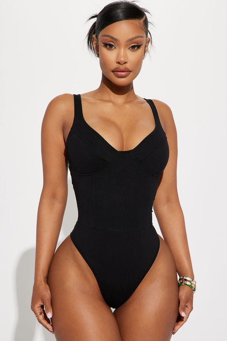 Black bodysuit fashion nova outlet