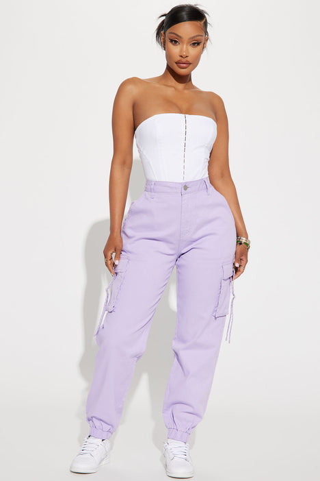 In the Trenches Utility Pant Lavender