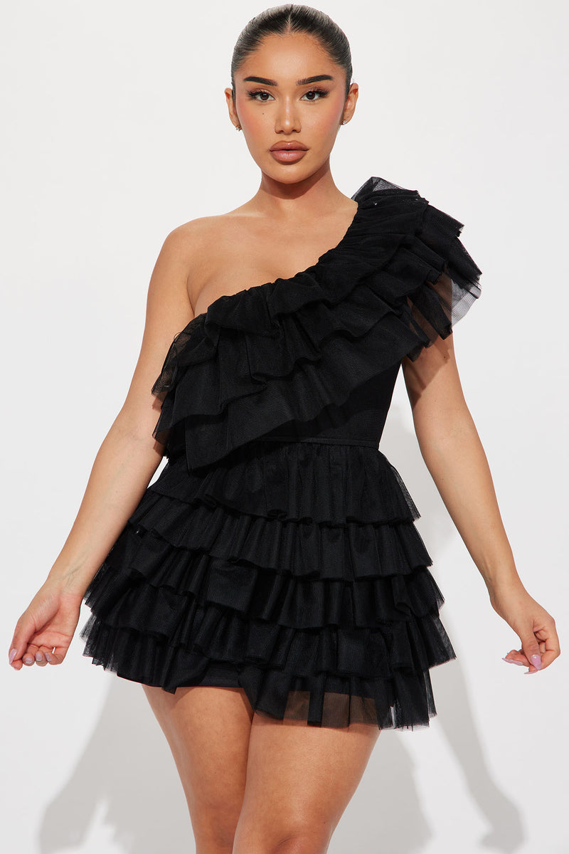 About Time Tulle Mini Dress - Black | Fashion Nova, Dresses | Fashion Nova