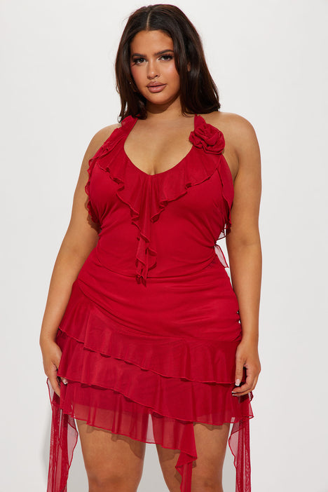 Wildest Dreams Mini Skirt Set Red Fashion Nova Matching Sets