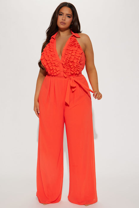 Cassandra Jumpsuit Coral