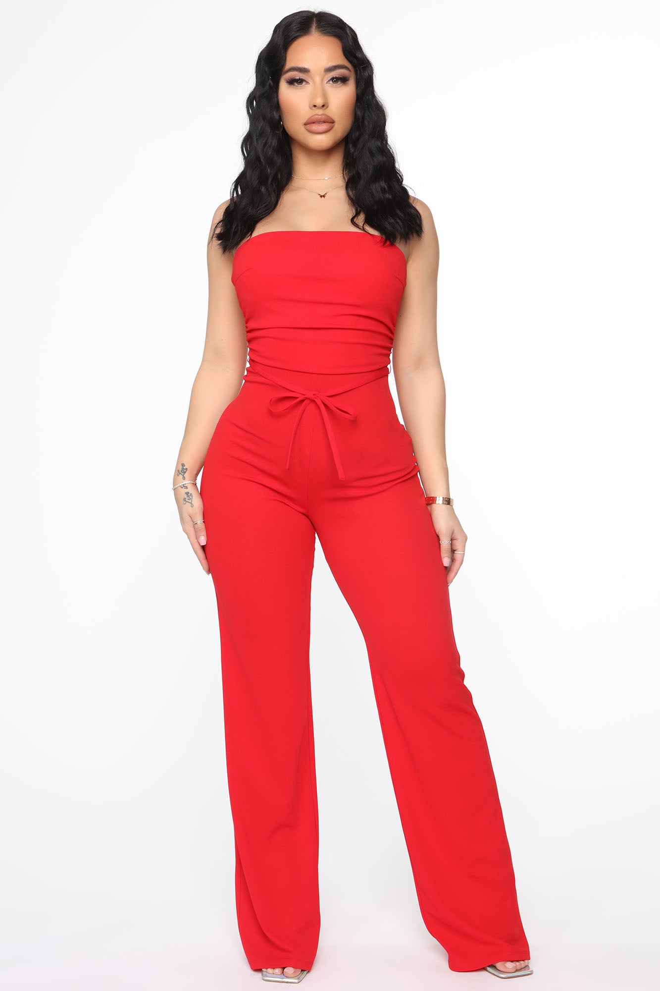Share more than 67 red jumpsuit fashion nova best