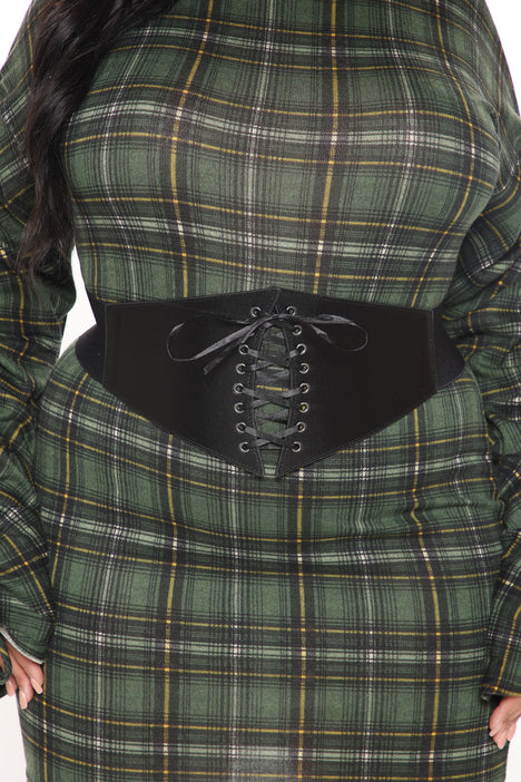 Call On Me Corset Belt Black Fashion Nova Accessories