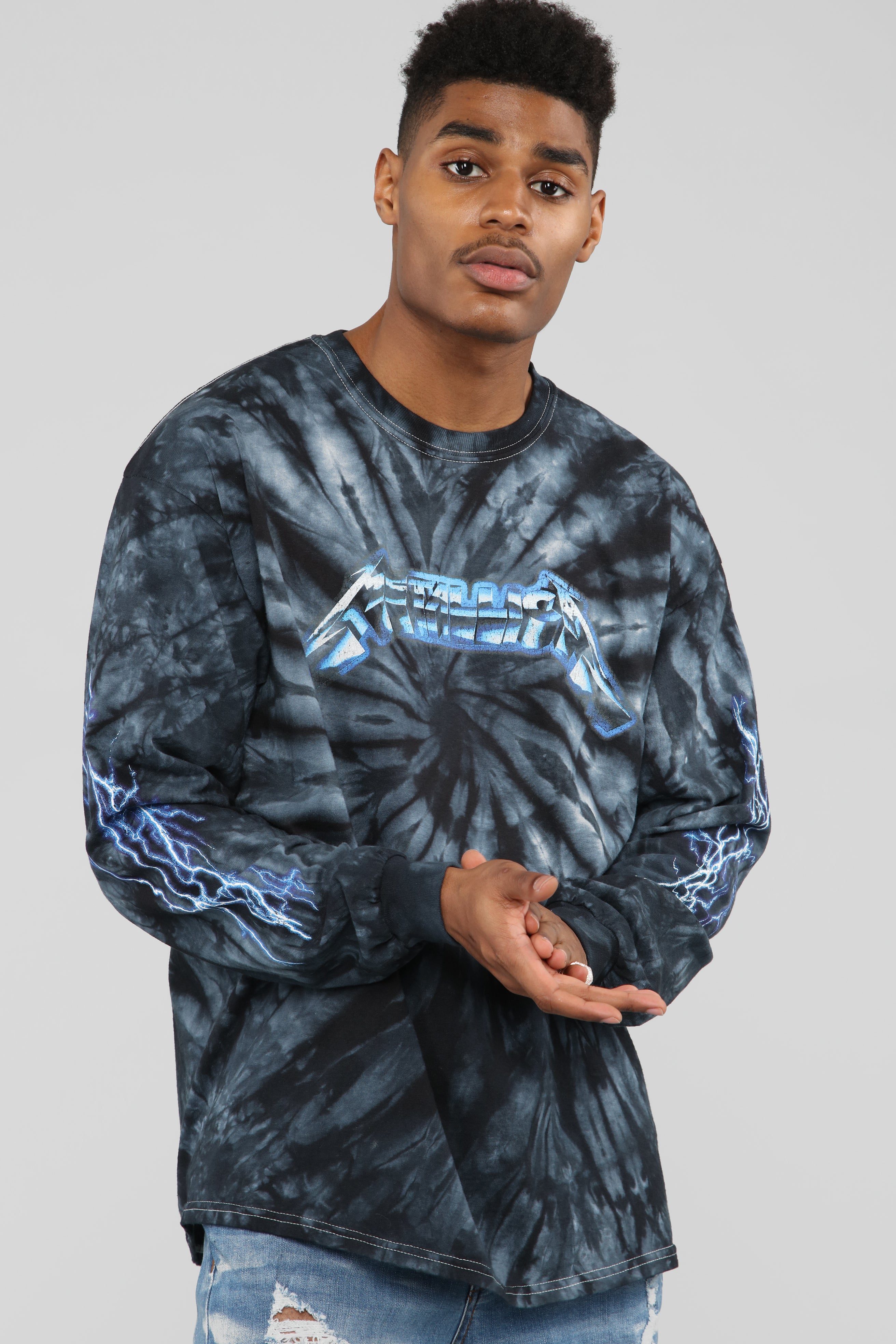 Ride the lightning long outlet sleeve
