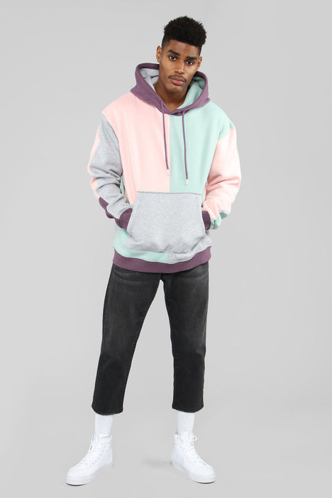 80s hoodie style top