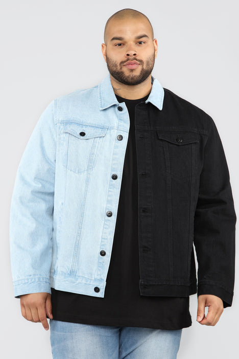 2 color jean jacket hotsell