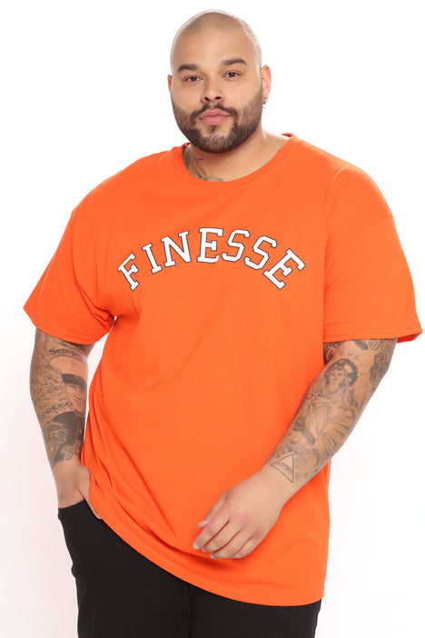 Finesse Short Sleeve Tee Orange