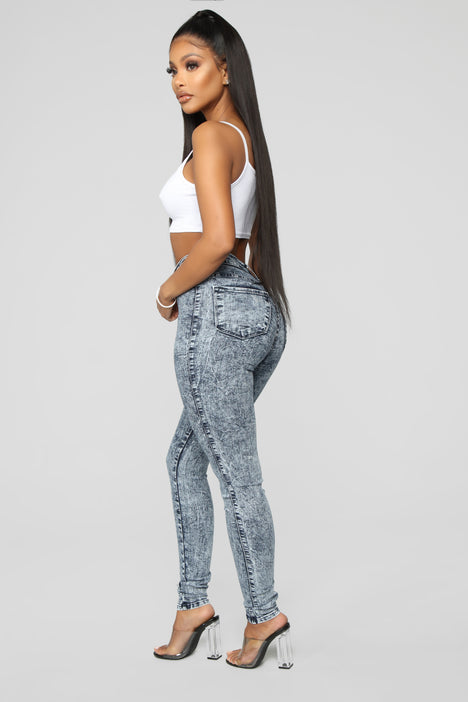 Women's acid wash jeans cheap