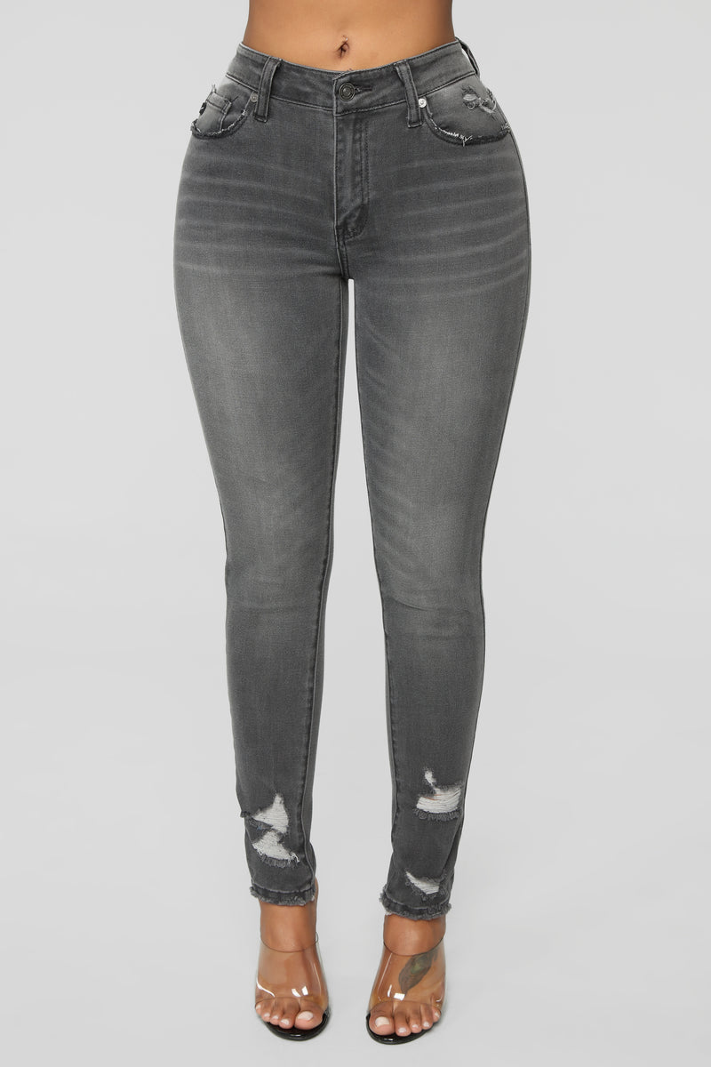 Midseason Madness Skinny Jeans Charcoal Fashion Nova, Jeans