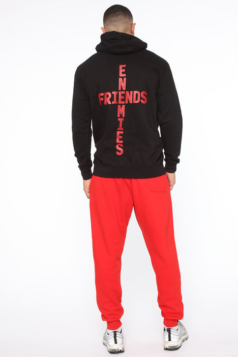 Friends new arrivals enemies hoodie