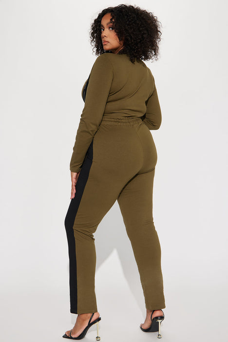 Fashion nova racer jumpsuit store