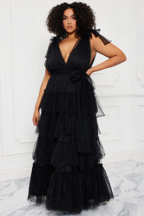 Regina Sequin Gown - Black | Fashion Nova, Luxe | Fashion Nova