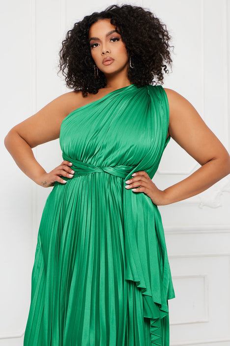 Athena pleated deals maxi dress