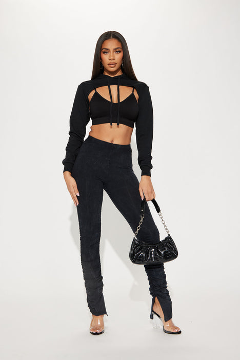 Fashion nova discount crop hoodie