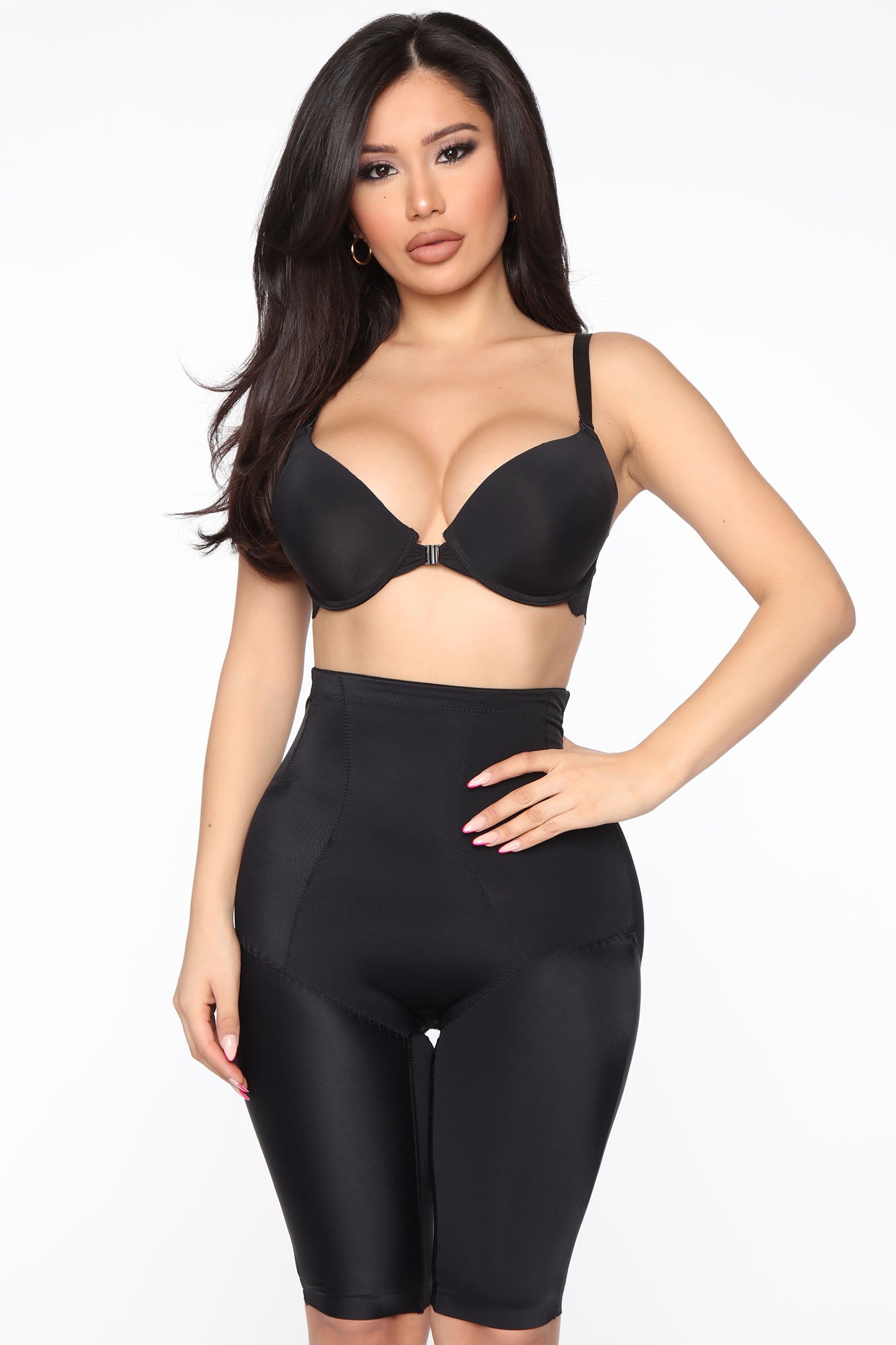 Skinny And Thic Shapewear Bike Short - Black