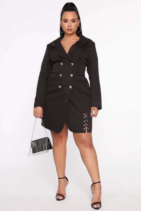 Fashion nova sales jacket dress